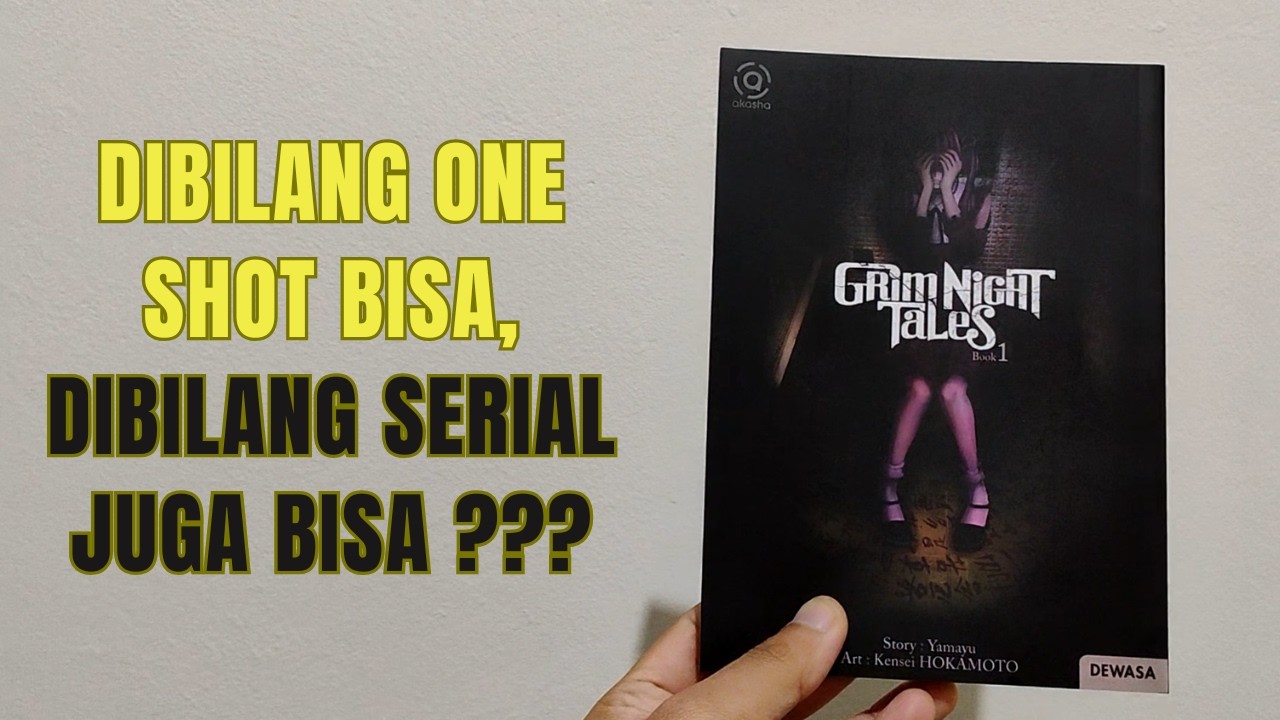 komik horor dengan konsep yang menarik ! GRIM NIGHT TALES BOOK 1 REVIEW