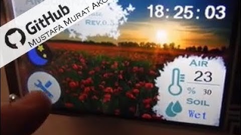 Nextion GUI Development with Arduino ( Plant Care - Dokunmatik Ekranlı Akıllı Saksı )