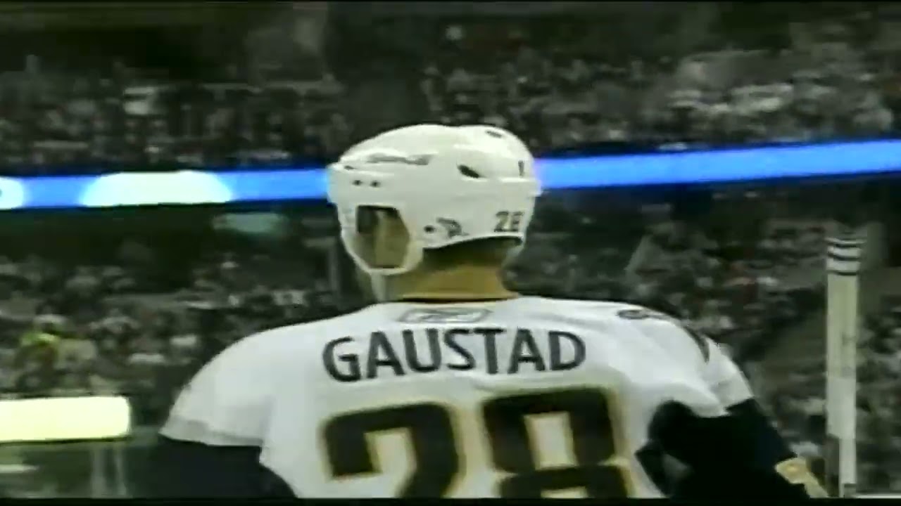 Paul Gaustad Goal January 3, 2007