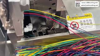 HXN ZX05 Fully Automatic 5 Wire Crimping Tinning Machine Twist Peel Setting Systems Operation