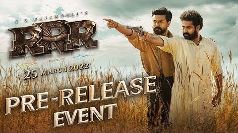 RRR Pre Release Event LIVE | NTR, Ram Charan, Ajay Devgn, Alia Bhatt | SS Rajamouli