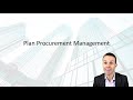 12.1 Plan Procurement Management | PMBOK Video Course