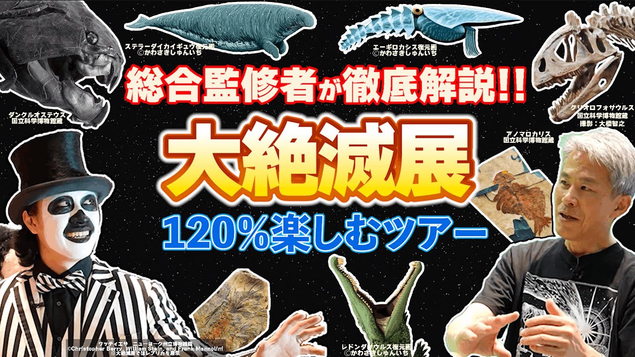 【国立科学博物館】大絶滅展が120%楽しめるツアー！総合監修者が徹底解説！WoWキツネザルが深掘り！#動物 #生物多様性 #雑学 #生き物 #生物 #教育 #博物館 #ツアー #化石 #恐竜 #科学
