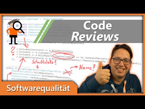 Video: Wofür sind Code-Reviews gut?