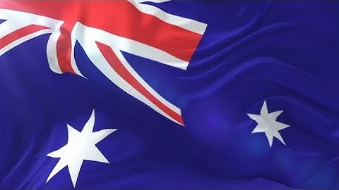 Australian Flag Waving | Motion Graphics - Videohive template