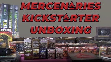 Unboxing the BattleTech Mercenaries Kickstarter – Is It Worth It?