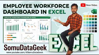 📊 Excel Magic: Employee Workforce Dashboard Explained!