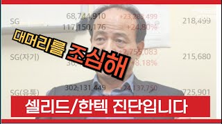 대머리가 대표이사인 기업 셀리드와 브릿자바이오테라퓨틱스,,셀리드와 한텍 진단 종목 대응입니다#한텍분석#셀리드진단