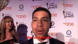 The 46th NAACP IMAGE AWARDS: Marcus Scribner Interview: "Black-ish"