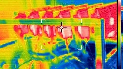 Lets Look at A 6 GPU Mining Rig With A Thermal Imaging Camera