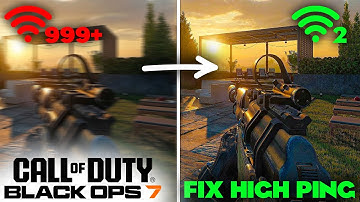 Call of Duty Black Ops 7 fix network connection problems or High Ping - Full Guide