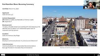 NYC Dept. of City Planning Public REVIEW SESSION