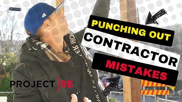 Contractor Mistakes: A Walkthrough of a Massive Renovation Project I ProjectRE