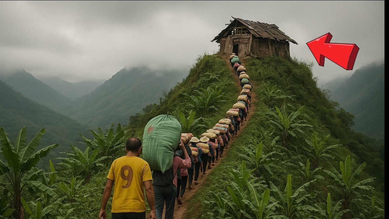 Cả Bản Ngơ Ngác Vì Phần Quà Quá Lớn Chị Bích Lan Dành Tặng 4 Cháu Mái Yên & Thanh Chơ.