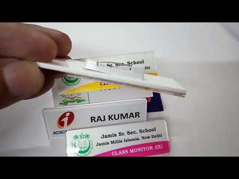 Acrylic Badges