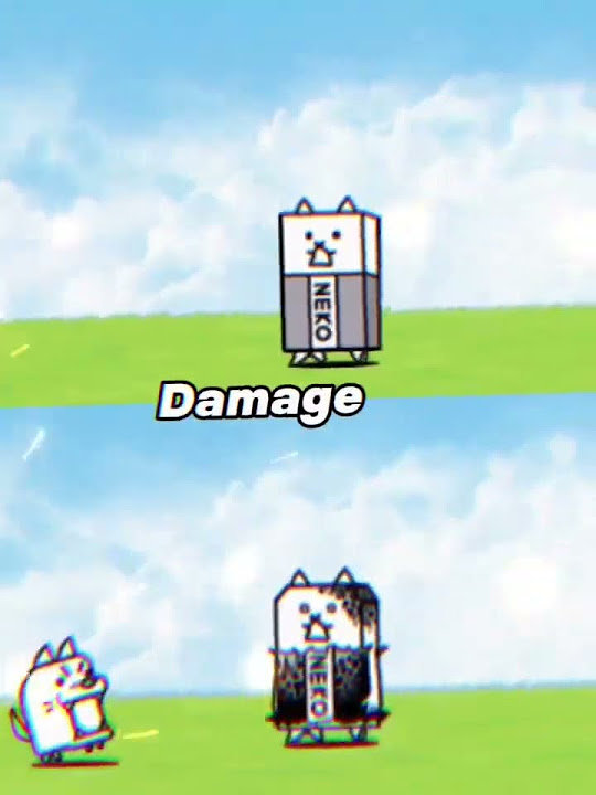 Manic Eraser Cat VS Eraser Cat! battlecats YouTube