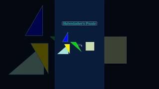 Impossible Puzzle - Triangle folds into Square! How