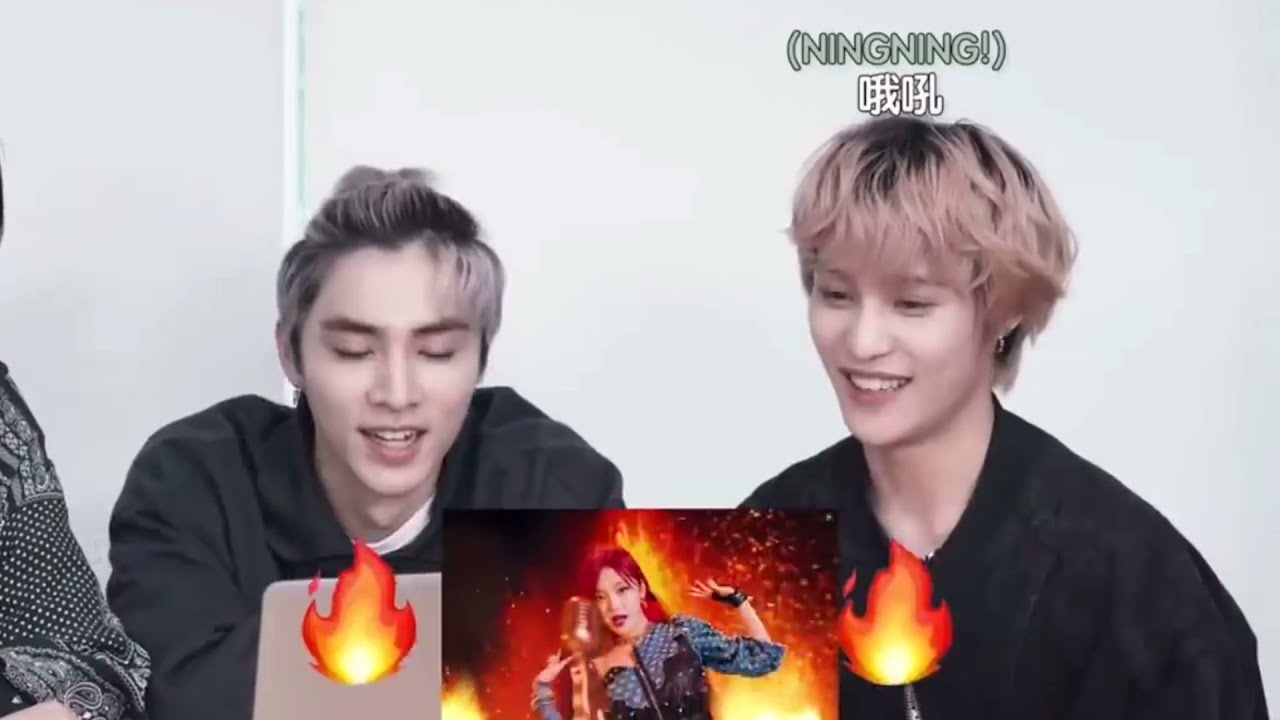 WayV reaction to aespa "NEXT LEVEL" MV - Kun,Ten,Xiaojun,YangYang