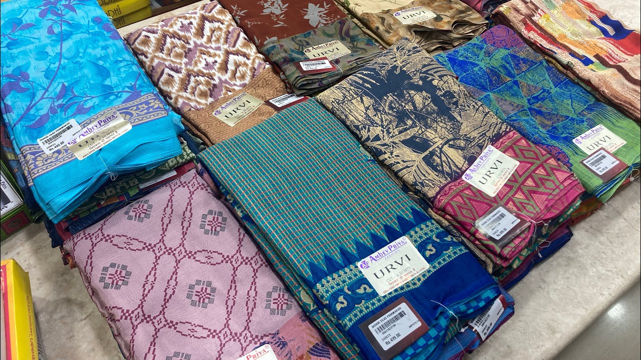 pure crepe sarees part 2 |Barani paramakudi| 9842364297