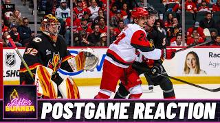 Hurricanes @ Flames Postgame Reaction | FN After Burner - Game 62 Guide