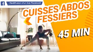 Cuisses Abdos Fessiers 45 min avec Claudia - Genae TV screenshot 5