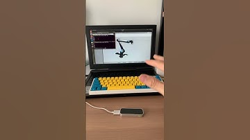 Teleop Control - UR10e - Leap Motion-Gazebo Simulation #ros #universalrobots #robotarm  #hand
