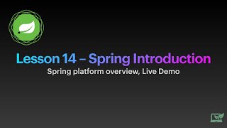 Огляд Spring-платформи. Обробка HTTP-запитів на Spring замість Servlet API