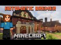 Automatic Potion Brewer in Minecraft Survival Industrial Style