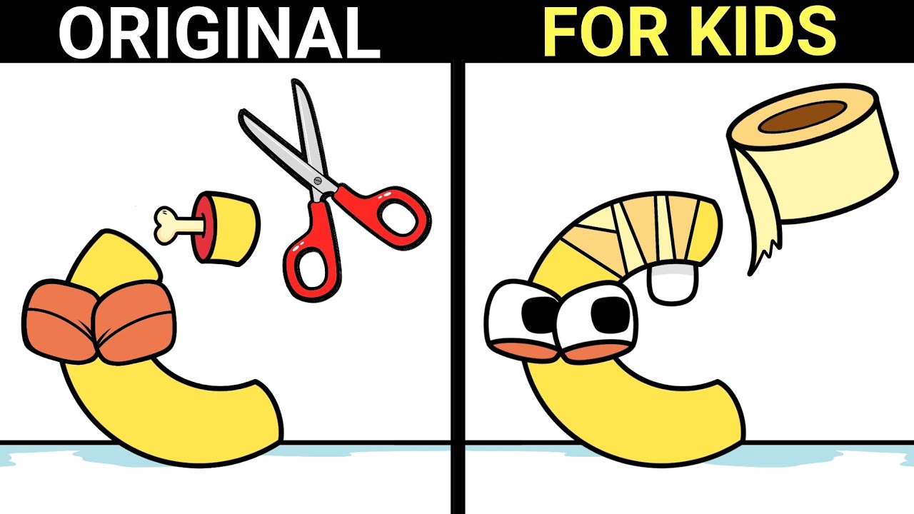 Don't Cut Alphabet Lore C's head! (DRAWING)