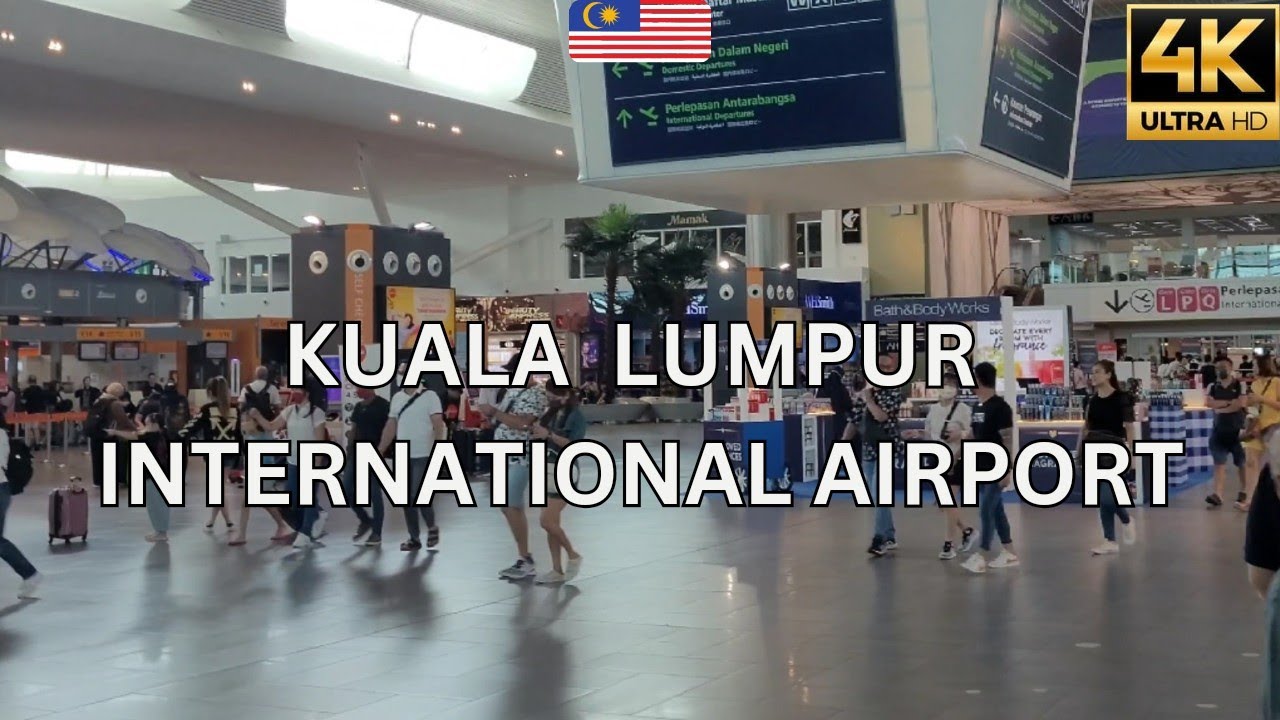Kuala Lumpur International Airport Malaysia 🇲🇾  ( KLIA 2 ) Virtual Tour in 4K Ultra HD