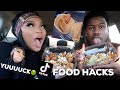 WE TESTED VIRAL TIK TOK FOOD HACKS !! | KIRAH OMINIQUE
