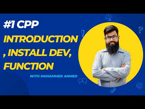 C++ Programming and Function #01 | Introduction to C++ & Dev-C++ Installation | function