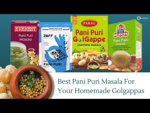 Best Pani Puri Masala For Your Homemade Golgappas