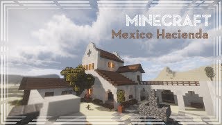 Мексиканское ранчо в майнкрафт - таймлапс
