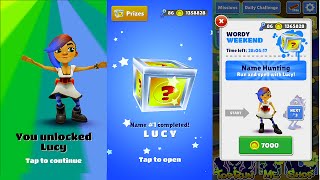 Subway Surfers Unlocking Lucy And Gameplay On Exotic Subway Of Madagascar