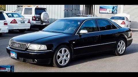 Walk Around/Test Drive - 2001 Audi S8 - Japanese JDM Car Auctions