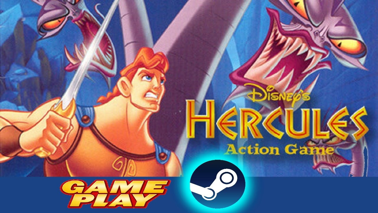 Disney's Hercules ★ Gameplay ★ PC Steam SUPER Old school game 1997 ★ HD 1080p60FPS