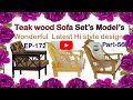 Teak wood sofa sets models  ep172  part56  sri maari furnitures  smf  furniture  2021