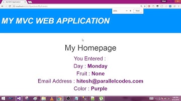 ASP.NET MVC Add and Retrieve Cookies Example