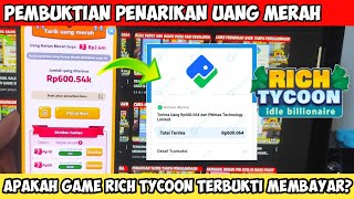 PEMBUKTIAN PENARIKAN UANG KERTAS MERAH DI GAME RICH TYCOON| APAKAH TERBUKTI MEMBAYAR? screenshot 5