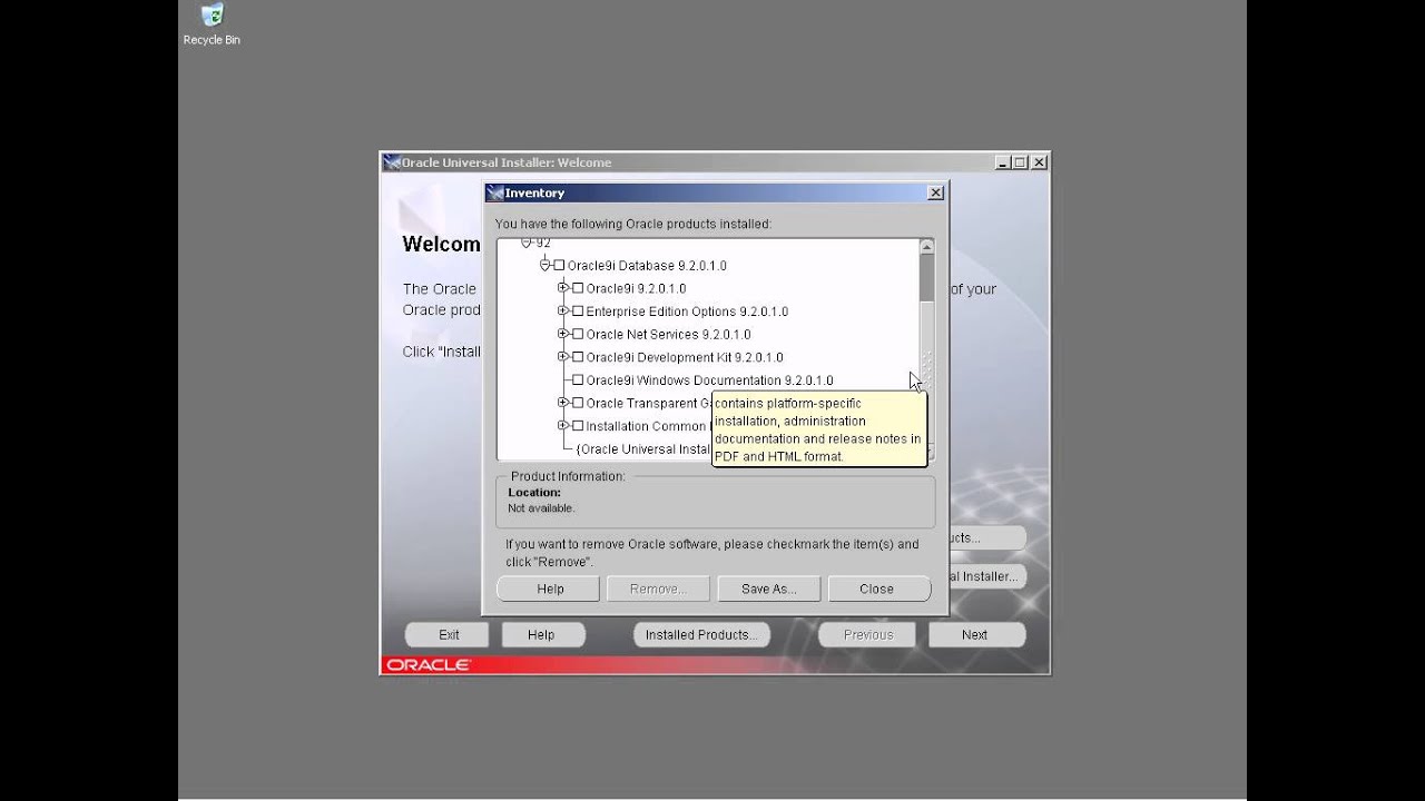 Oracle 9i for windows 8 64 bit