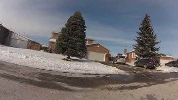 Hoverthings Flip FPV Pro - Flying with gloves on is hard Part 1 - RAW