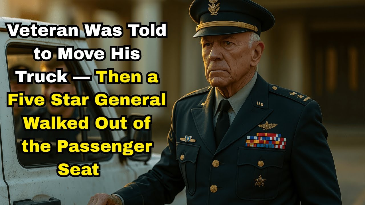 Veteran Was Told to Move His Truck — Then a Five Star General Walked Out of the Passenger Seat