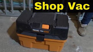 How Does A Wet-Dry Vac Work-Easy Shop Vac Demonstration