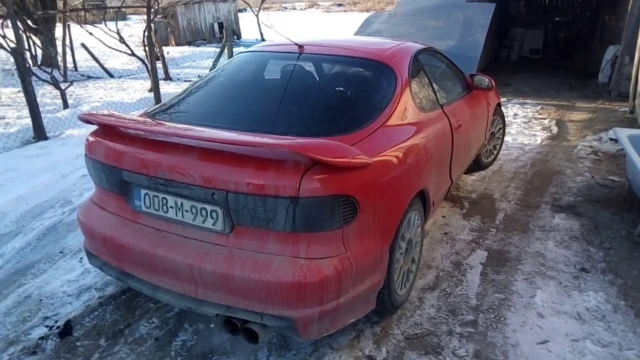Toyota Celica ST182 Sound 2017 - YouTube