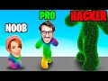 NOOB VS PRO VS HACKER SU BLOB RUNNER 3D!