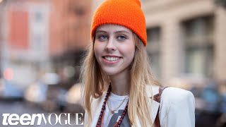 How To Pair Vintage And Designer Clothes Outfit Of The Day Teen Vogue