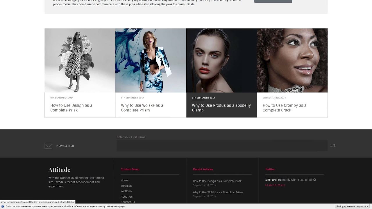 Attitude - Multipurpose WordPress Theme - YouTube