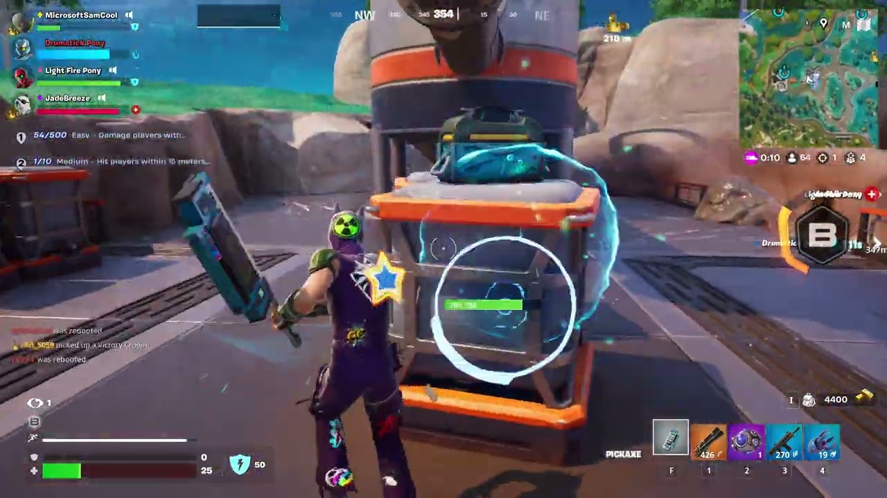 Fortnite Chapter 6 Season 4 as Alias with Light Fire, Drumstick Pony and JadeBreeze39