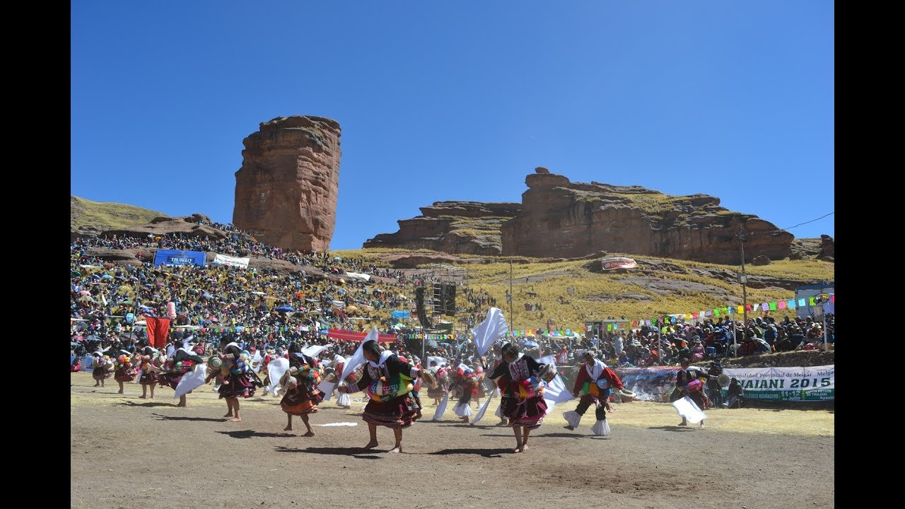 DANZA QASHWA DE SILLOTA - FESTIVAL TINAJANI 2017 (MELAR - PUNO - PERU ...